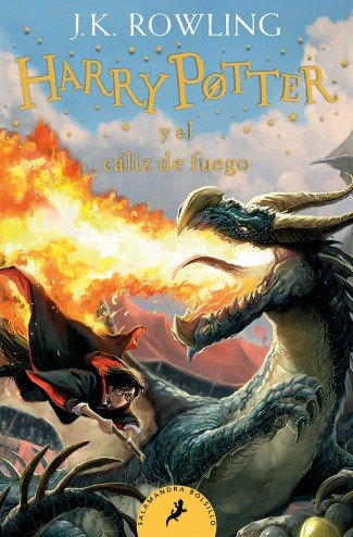 libro harry potter y el caliz de fuego