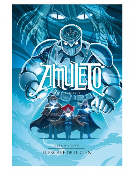 LIBRO AMULETO EL ESCAPE DE LUCIEN KAZU KIBUISHI