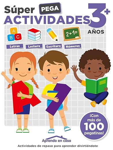 APRENDO EN CASA SUPER PEGA ACTIVIDADES 3 AÑOS