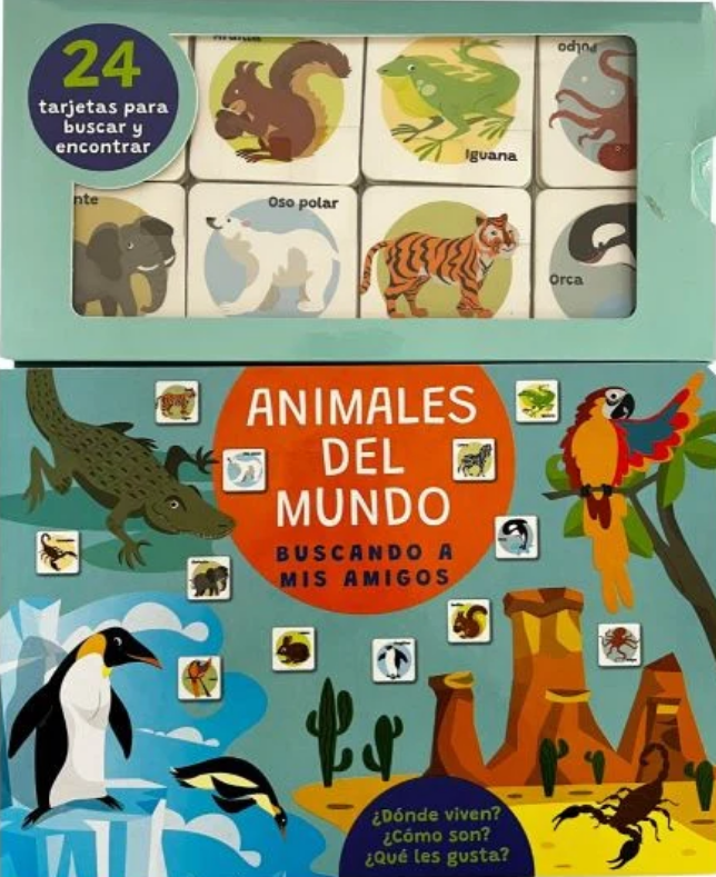 BUSCANDO A MIS AMIGOS ANIMALES DEL MUNDO