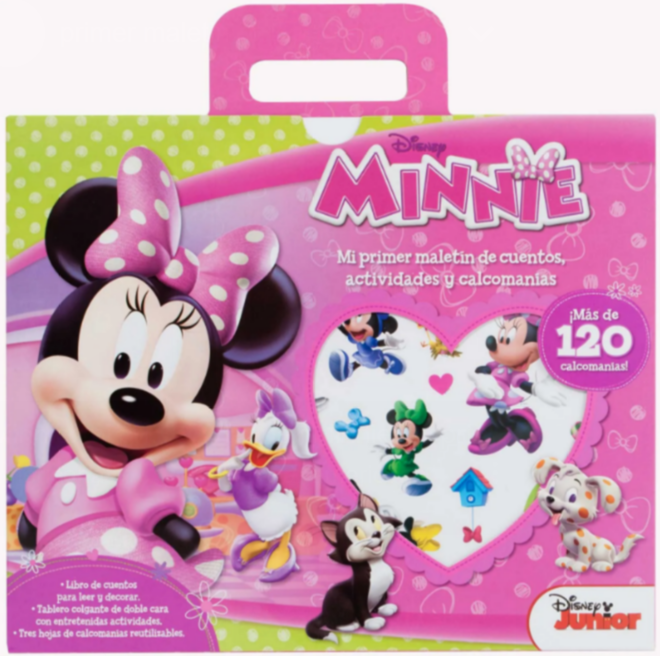 MALETÍN DE MINNIE: CUENTOS, ACTIVIDADES, CALCOMANÍAS