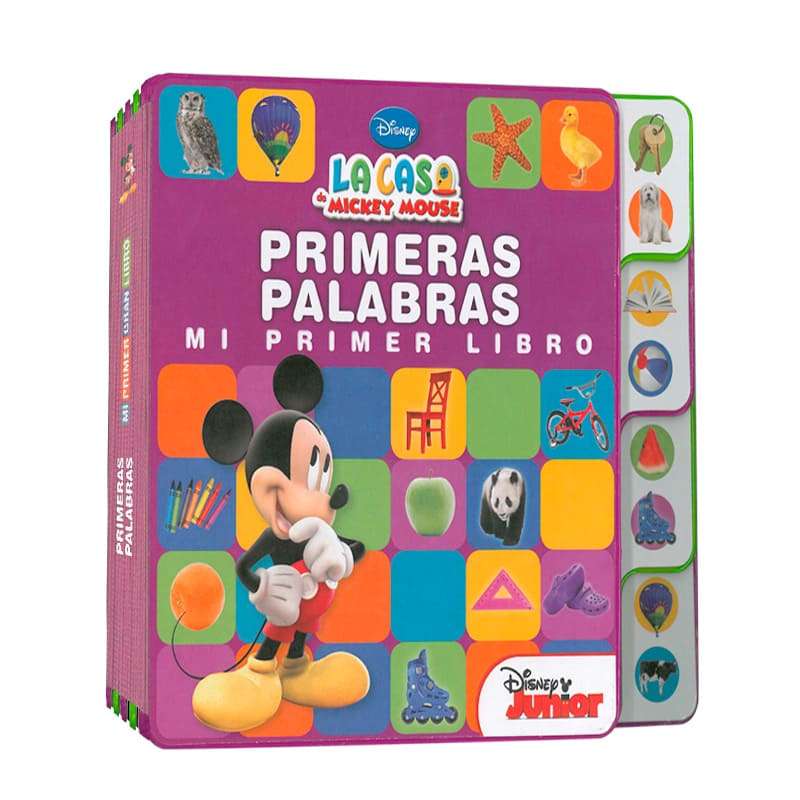 MICKEY AVENTURAS SOBRE RUEDAS MIS PRIMERAS PALABRAS