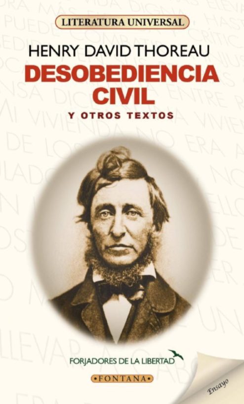 DESOBEDIENCIA CIVIL HENRY DAVID THOREAU